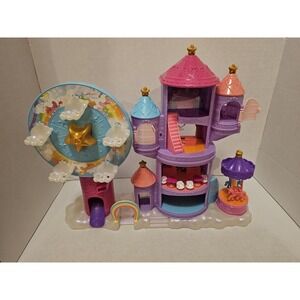 Polly Pocket Rainbow Funland Theme Park Playset Star Wheel Mattel Vintage